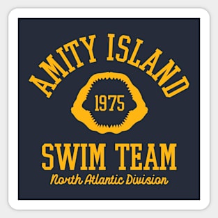 JAWS - Amity Island swim team 2.0 Sticker